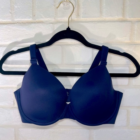 NWT Soma Enbliss Full Coverage Soft Lined Underwire Bra 36 D Navy Blue #0568 - Picture 1 of 12